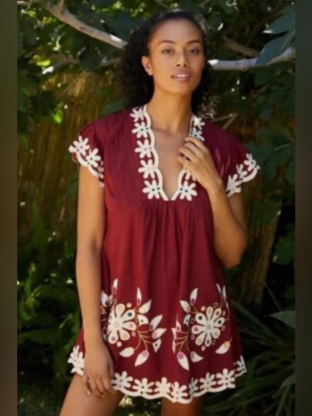 Anthropologie cover up dress, sz s